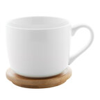 Tasse personnalisée en porcelaine et en bambou - Faura | pandacola - thumb - 1