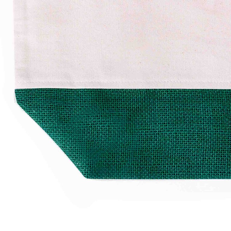 Sac personnalisé en coton et jute avec cordons 280 gr/m² - Praio | pandacola - 1