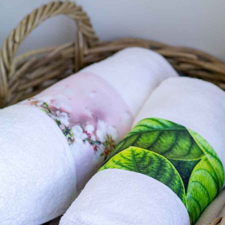 Serviette personnalisée sublimation 30 x 50 cm - Lita | pandacola - 2