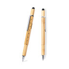 Stylo personnalisé multifonctions - Saurila Wood | pandacola - thumb