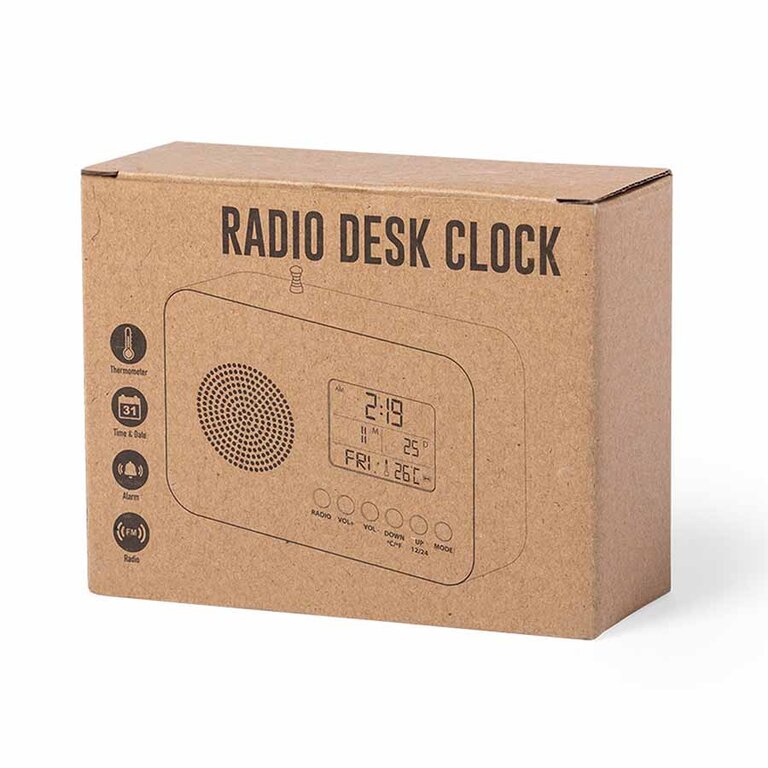 Horloge réveil radio personnalisable - Tulixy | pandacola - 3