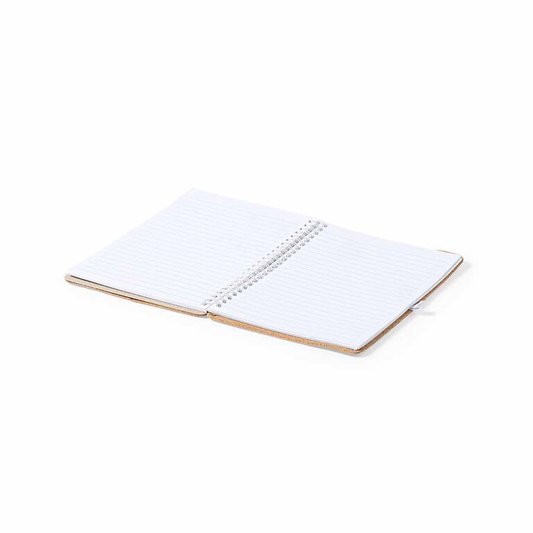 Carnet personnalisable A5 140 pages lignées avec support - Valan Liège | pandacola - 1