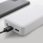 Powerbank personnalisable en ABS recyclé 20 000 mAh - Circa | pandacola - thumb - 1