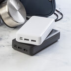 Powerbank personnalisable en ABS recyclé 20 000 mAh - Circa | pandacola - thumb - 2