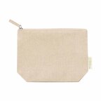 Trousse de toilette personnalisable en coton recyclé 175 gr/m² - Melly Recyclé | pandacola - thumb - 1