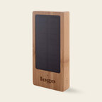 Batterie solaire personnalisée 8000 mAh en bambou - Fuda | pandacola - thumb