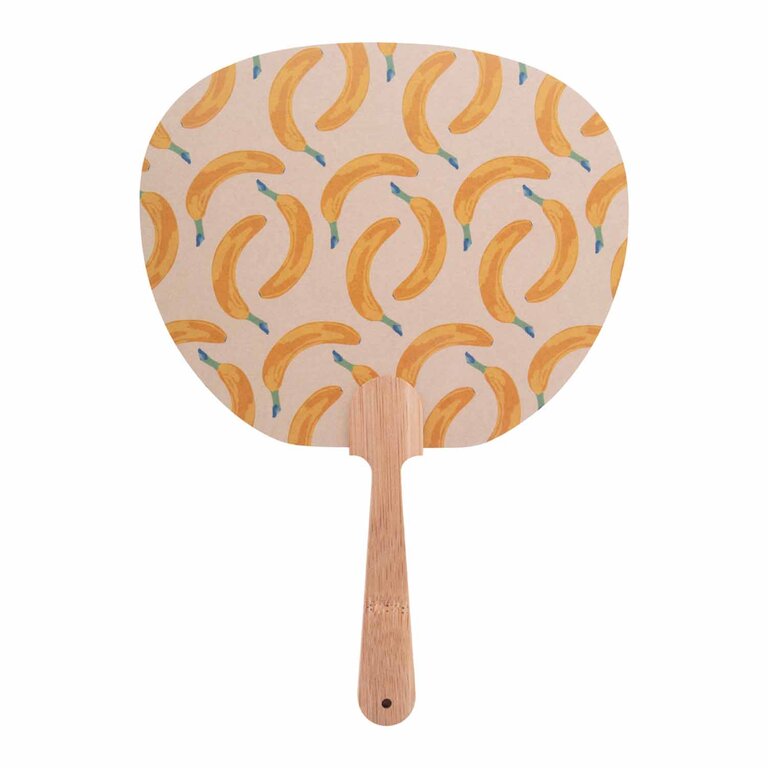 Eventail à formes personnalisable en quadrichromie - Folio Wood | pandacola - 2