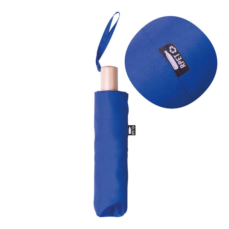 Parapluie pliable personnalisable - Linwoodo rPET | pandacola - 1