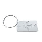 Étiquette à bagage en aluminium personnalisée - Wiaony | pandacola - thumb - 2