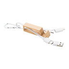 Câble support téléphone personnalisé - Cablota Bois | pandacola - thumb