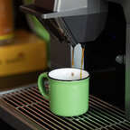 Tasse à expresso personnalisée vintage en céramique 90 ml - Woodstock Mini | pandacola - thumb - 1