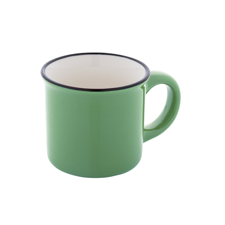 Tasse à expresso personnalisée vintage en céramique 90 ml - Woodstock Mini | pandacola - 3