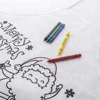 Tablier Noël à colorier personnalisé - Colkids | pandacola - thumb - 2