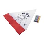 Bonnet père Noël à colorier personnalisé - Colkids | pandacola - thumb - 3