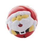 Balle anti-stress père Noël personnalisée - Clausy | pandacola - thumb
