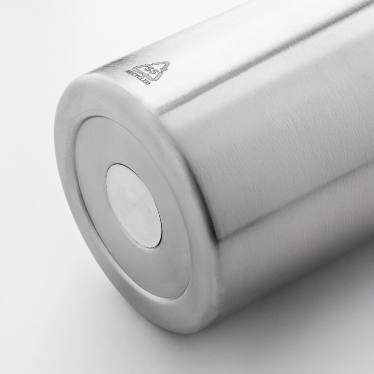Bouteille isotherme personnalisée en acier et bambou 750 ml - Helsinki Recyclé | pandacola - 2