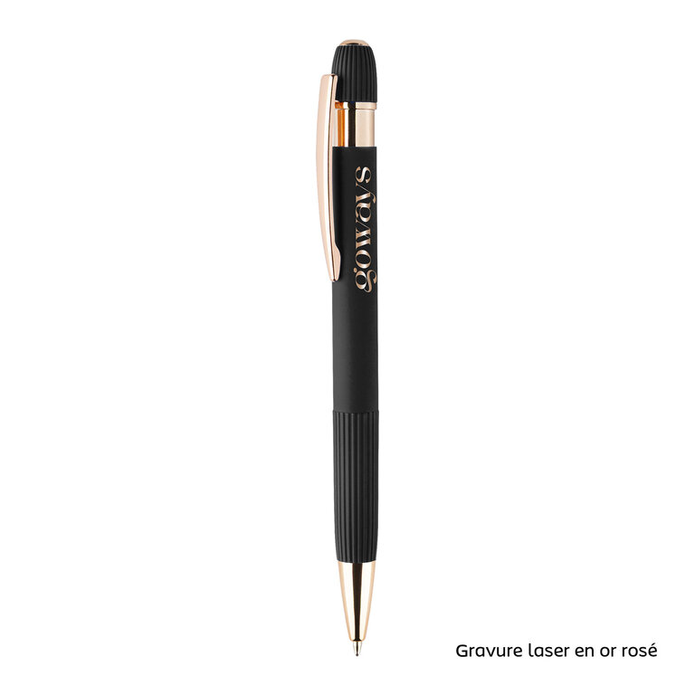 Stylo personnalisé en aluminium recyclé - Piloa Rosy | pandacola - 1