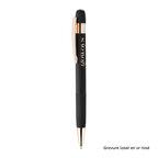 Stylo personnalisé en aluminium recyclé - Piloa Rosy | pandacola - thumb - 1
