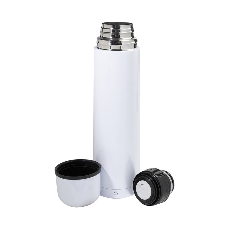Bouteille isotherme personnalisée 1L - Isolu Recyclé | pandacola - 1