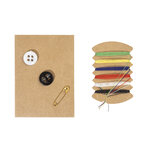 Kit de couture personnalisé étui kraft - Repara Smart | pandacola - thumb