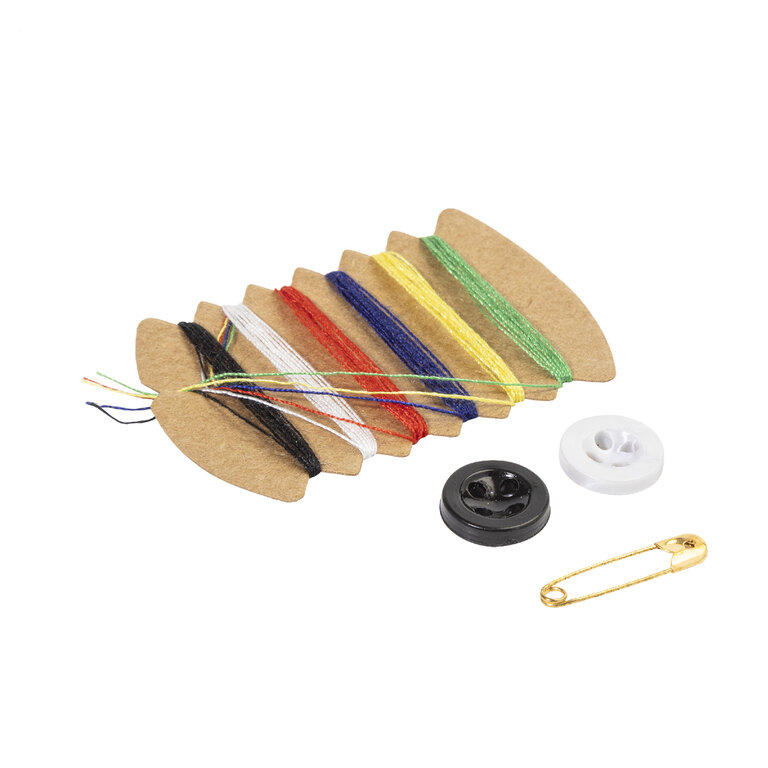 Kit de couture personnalisé étui kraft - Repara Smart | pandacola - 1