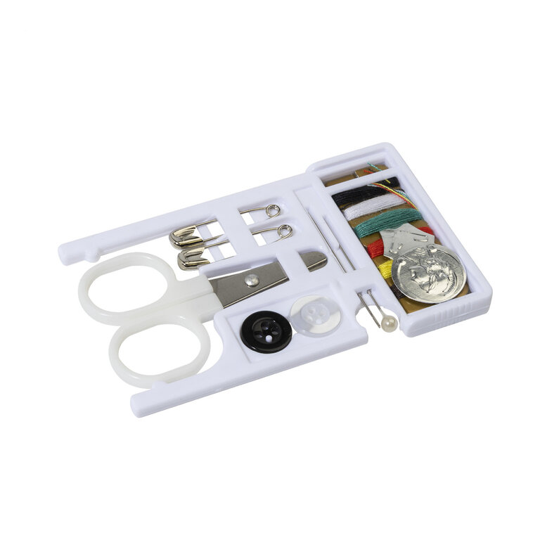 Kit de couture personnalisé avec étui en plastique recyclé - Repara Carte | pandacola - 2