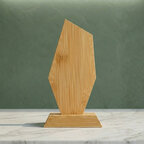 Trophée personnalisable en bambou - Faustina Flamme | pandacola - thumb - 2