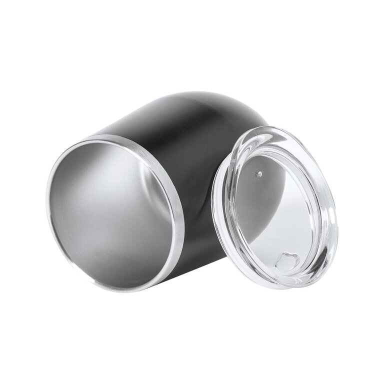Mug en acier personnalisé avec couvercle 500 ml - Gouge recyclé | pandacola - 1