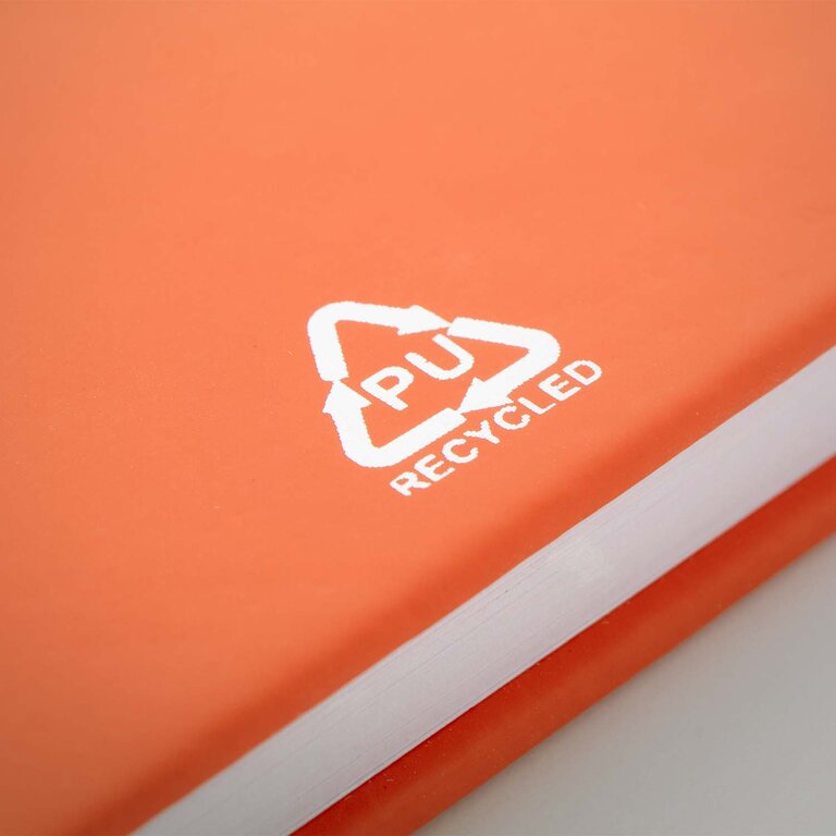 Carnet A5 personnalisé 200 pages vierges en papier recyclé - Luggato Vierge | pandacola - 3