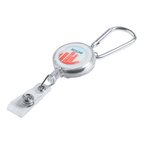 Porte-badge dérouleur personnalisable - Shaka Mousqueton | pandacola - thumb - 3