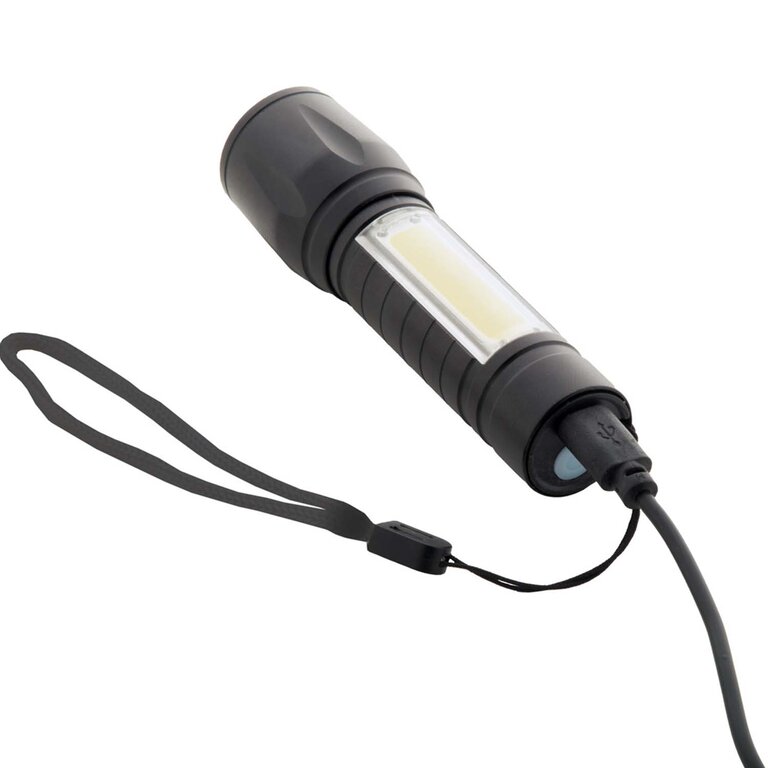 Lampe de poche rechargeable personnalisée - Cobo Plus | pandacola - 1