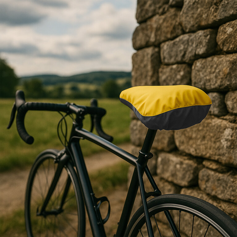 Couvre selle personnalisable pour velo - Bypru Réfléchissant rPET | pandacola - 1