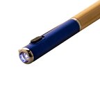 Stylo avec lampe personnalisé en aluminium recyclé - Leva Bambou | pandacola - thumb - 1