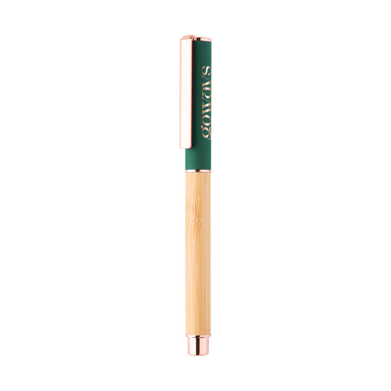 Stylo roller en bambou personnalisé - Rollero Blade | pandacola - 2