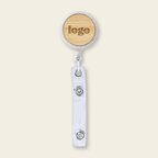 Porte-badge dérouleur personnalisable - Shaka Bambou | pandacola - thumb