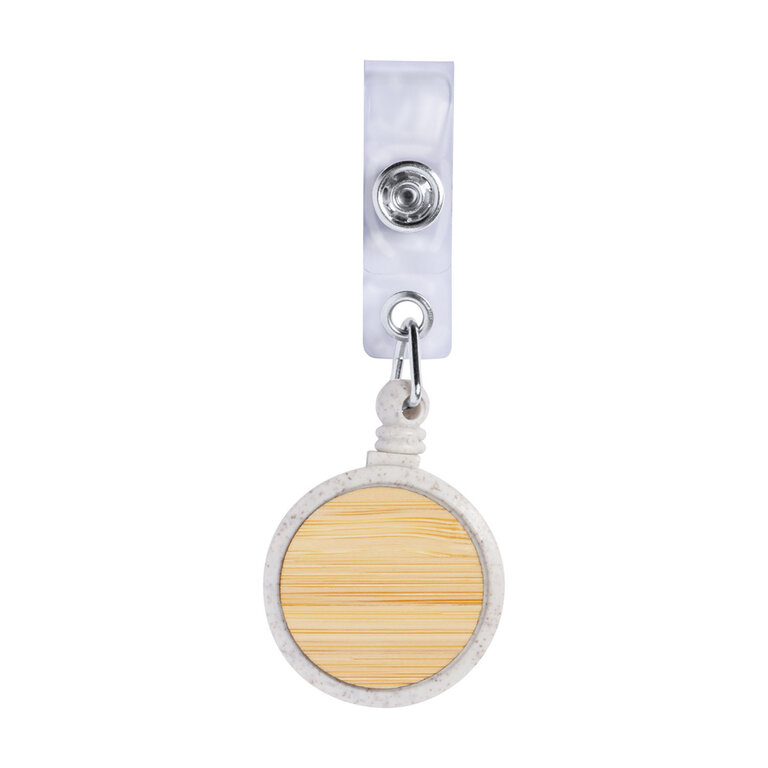 Porte-badge dérouleur personnalisable - Shaka Bambou | pandacola - 3