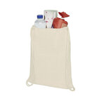 Sac à cordelettes personnalisé en coton écru 100 gr/m² - Rhido | pandacola - thumb - 2