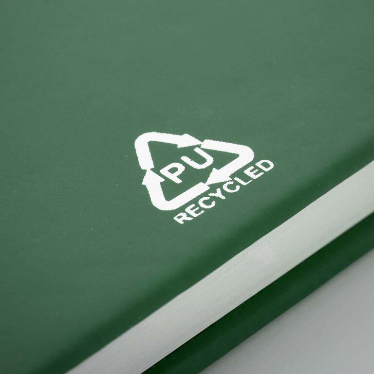 Carnet A6 personnalisé 200 pages lignées en papier recyclé - Luggato | pandacola - 2