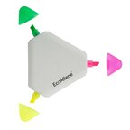 Surligneur recyclé personnalisé - Trianglas Ecoallene | pandacola - thumb - 1