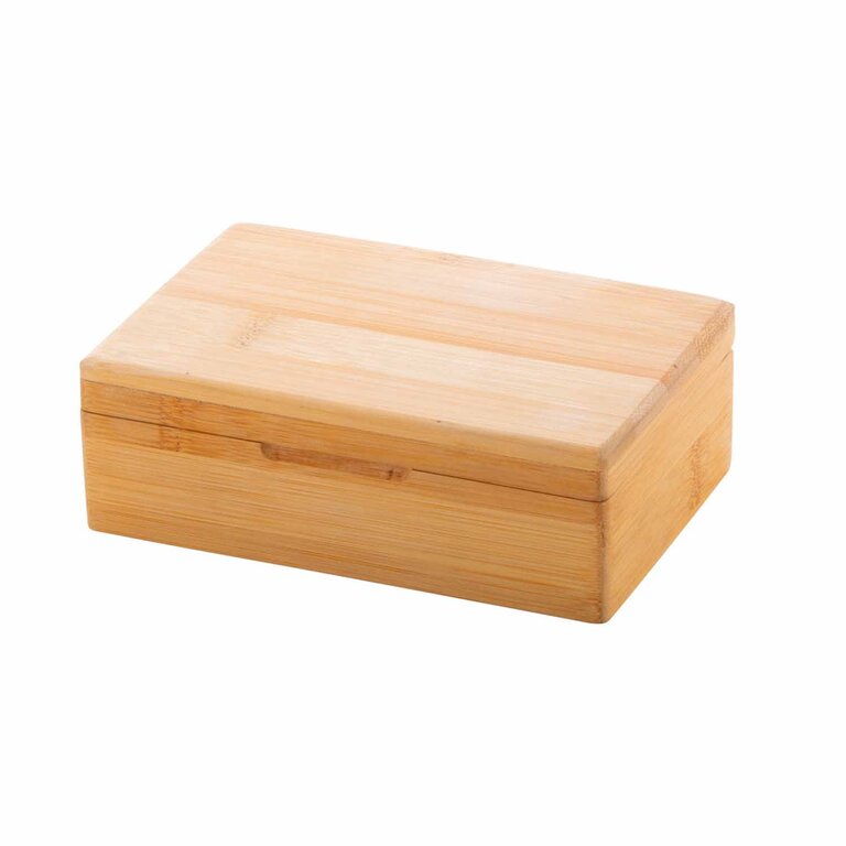 Boîte à bijoux personnalisée en bambou - Jaiwels | pandacola - 1