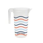 Pichet 1.5L givré personnalisable en quadri réutilisable - Loni quadri | pandacola - thumb - 2