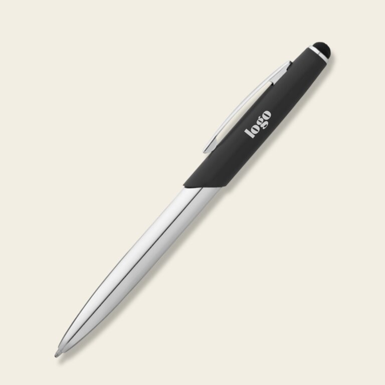 Parure stylo à bille et roller avec stylet - Genevi | pandacola