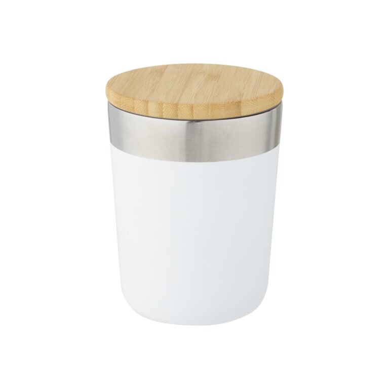 Mug personnalisé isotherme avec couvercle bambou 330 ml - Liranu | pandacola - 3