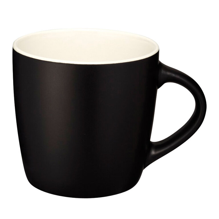 Mug personnalisé en céramique 340 ml - Collyo Noir | pandacola