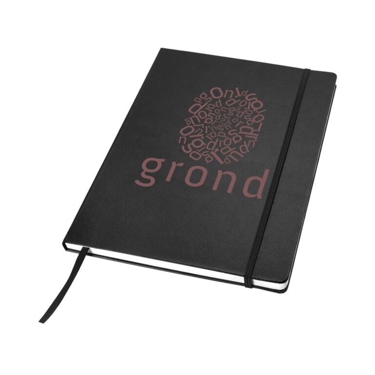 Carnet A4 personnalisé en rPET 160 pages lignées - Booko | pandacola - 3