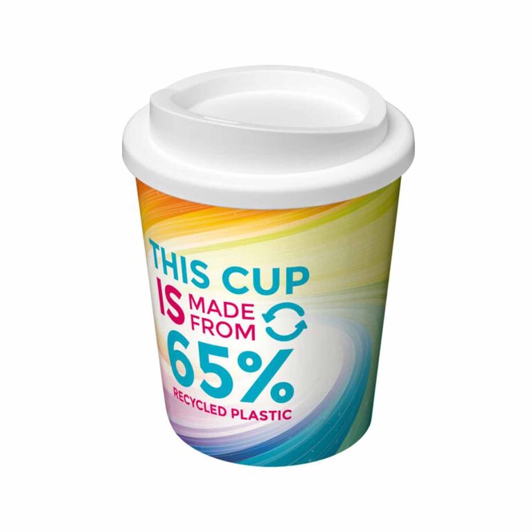 Gobelet quadri personnalisé 250 ml - Iboni Recycle Mini | pandacola - 2