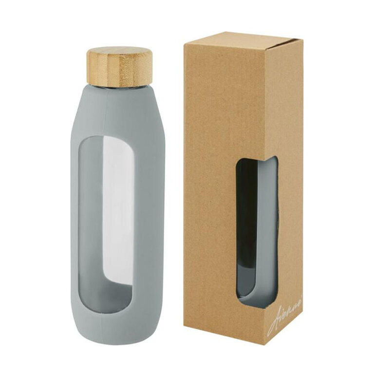 Bouteille personnalisée en verre borosilicate 600 ml - Siligrep | pandacola - 2