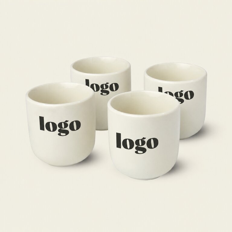 Set de mugs à café personnalisé - Croulao | pandacola