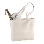 Sac shopping personnalisé zippé 320 gr/m² - Paviri | pandacola - thumb - 2
