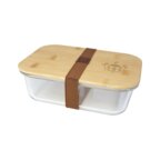 Lunch box personnalisée en verre et bambou 1L - Losi | pandacola - thumb - 3